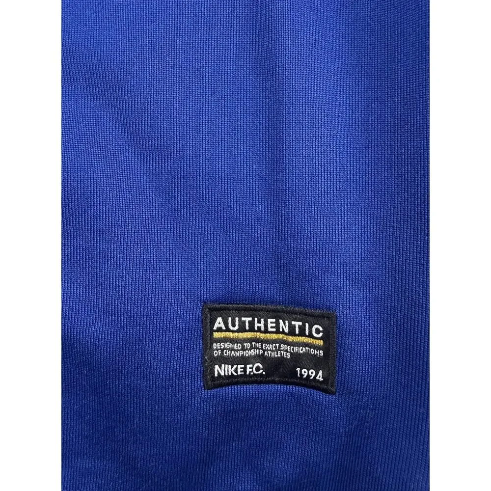 Nike F.C. Men's Large Blue Crewneck Sweatshirt Football Soccer Style 687933-455